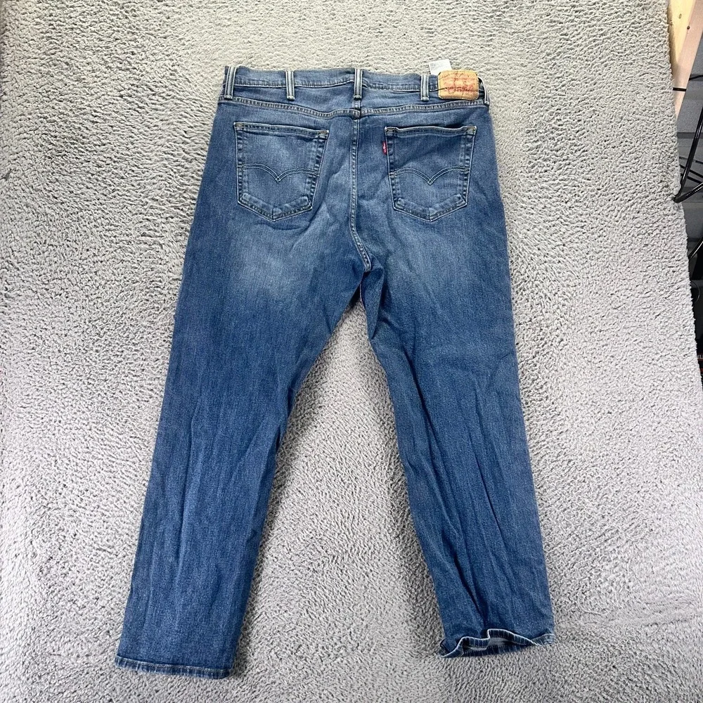 Levi's 559 Jeans Mens 40x30 Blue Cotton Denim Straight Workwear Travel Stretch